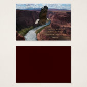 Wings as Eagles Scripture Wallet Cards (Front & Back)