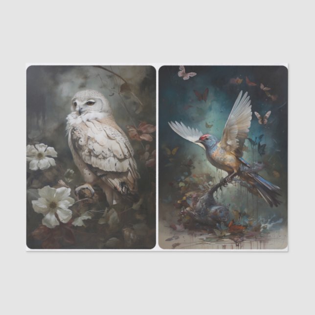 Wings at Dusk  Tissue Paper (Front)