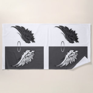 Wings beach towel