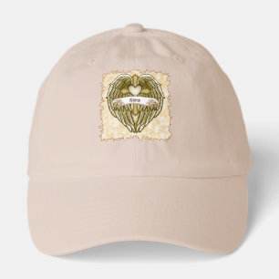 Wings  Heart Christian Cross  Hat