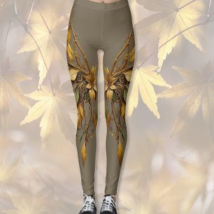 Wings & Leaves Leggings