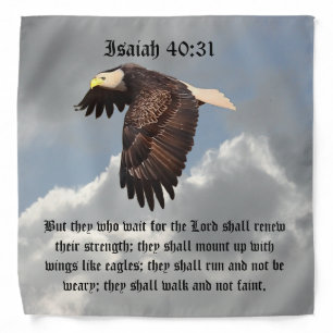 WINGS LIKE EAGLES BANDANA