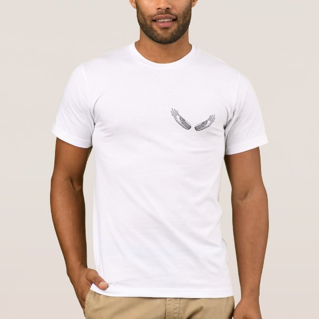 Wings Like Eagles Christian T-shirt (Front)