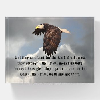 Wings Like Eagles Paperweight by CNelson01 at Zazzle