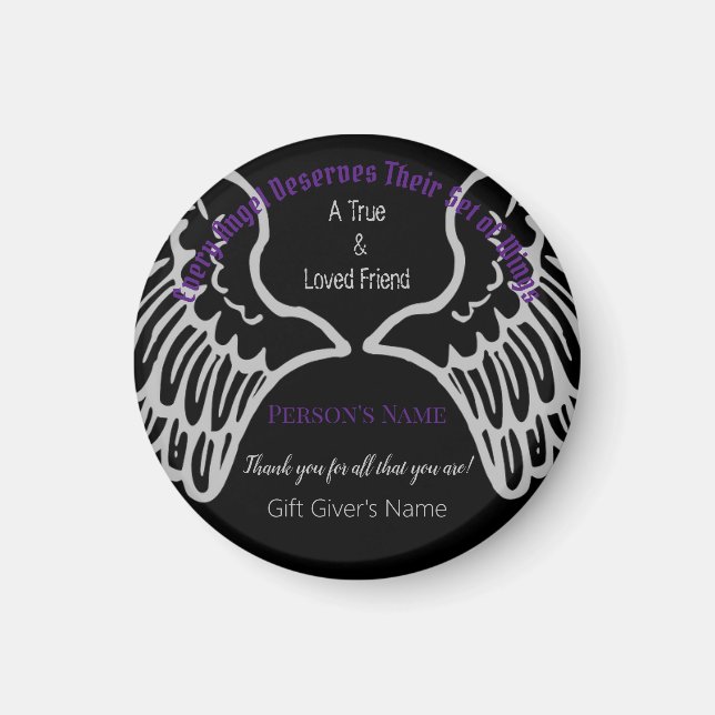 Wings Magnet by HAMbyWG (Front)