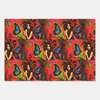 Wings of a Fairytale Wrapping Paper Sheets