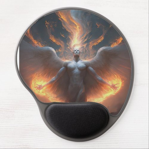Wings of Ash and Light Gel Mouse Pad