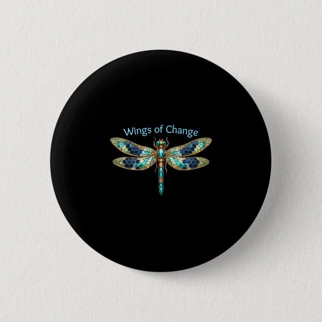 Wings of Change Button (Front)