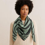 Wings of Echo Smoky Forest Scarf<br><div class="desc">Light as air and rich with movement,  Wings of Echo on chiffon whispers elegance with every step. Its flowing lines evoke the rhythm of nature and quiet power—an expressive accessory for those who wear art with grace and intention</div>