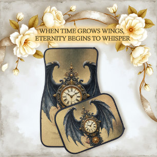 Wings of Eternity – The Timeless Guardian.  Car Floor Mat