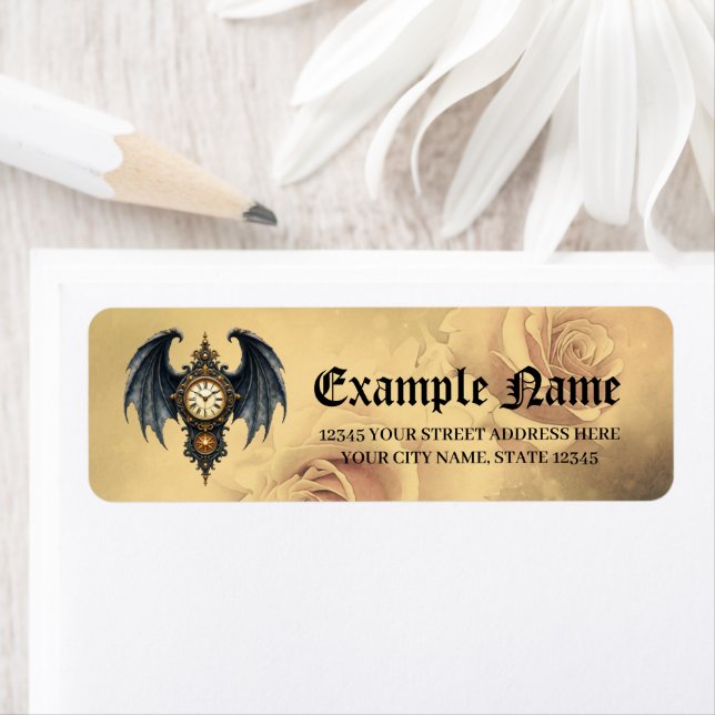 Wings of Eternity – The Timeless Guardian.  Label (Insitu)