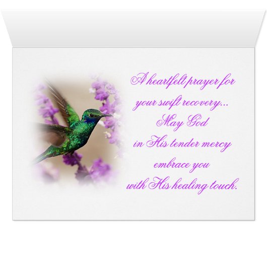 Wings of Faith Sparkling Violet-ears Hummingbird (Inside Horizontal (Bottom))