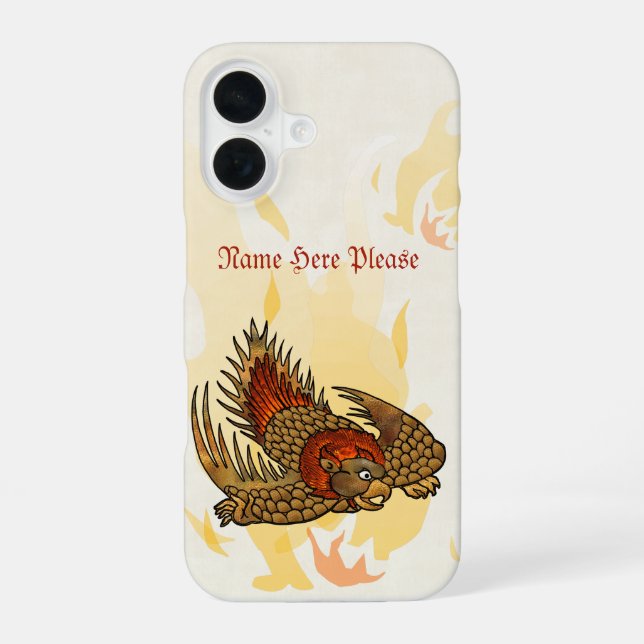 Wings Of Fire Iphone Case (Back)