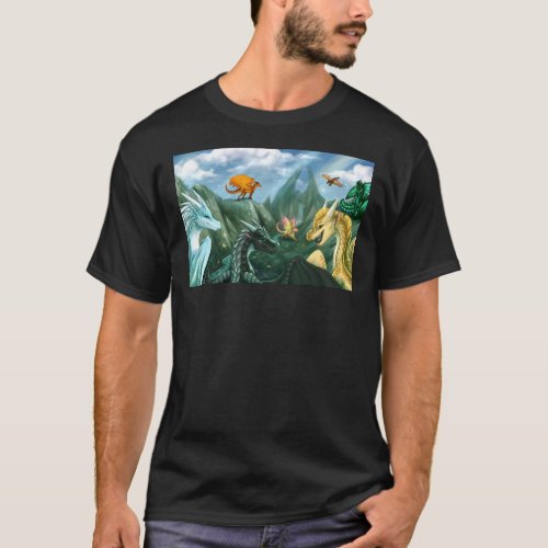 Wings of Fire _ Welcome to Jade Mountain Poster T_Shirt