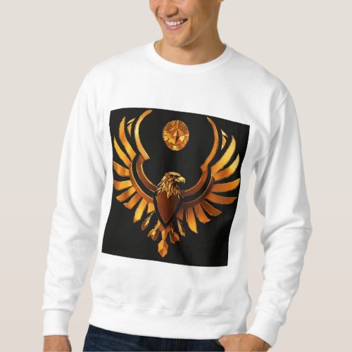 Wings of Freedom Majestic Eagle T_shirt Sweatshirt