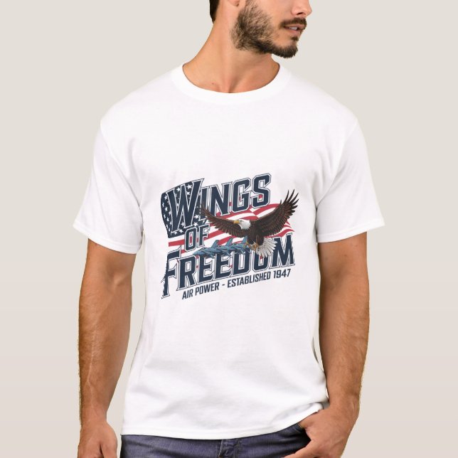 Wings of freedom  T-Shirt (Front)