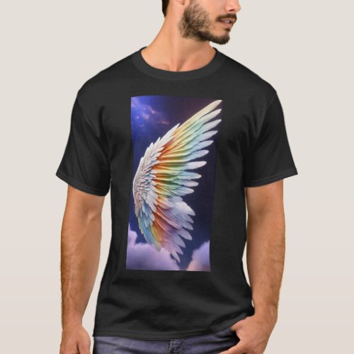 Wings of Freedom Tee _ Avian Elegance Unleashed