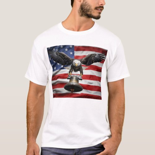 Wings of Glory and Liberty T_Shirt