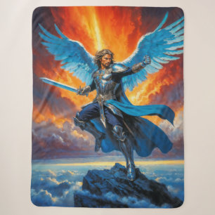 Wings of Glory Sherpa Blanket