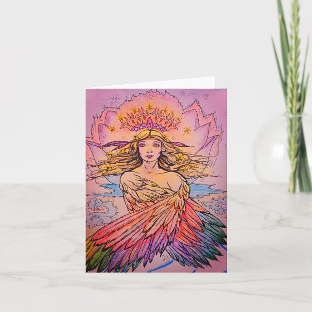 Wings of Glory Thank You Card (Front)
