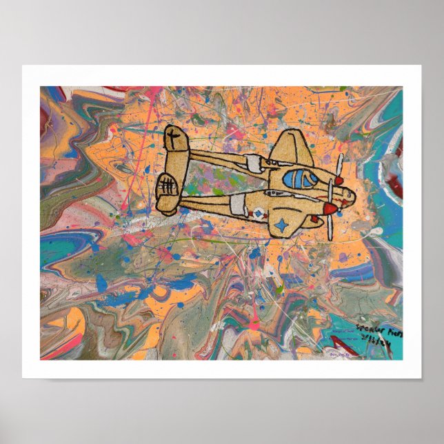 Wings of Gold Open Edition Poster (Front)