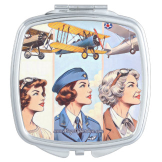 Wings of Her Own compact Compact Mirror