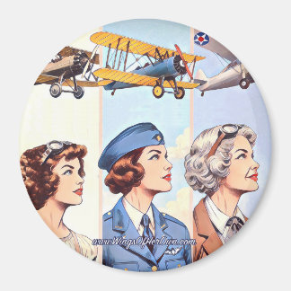 Wings of Her Own Magnet