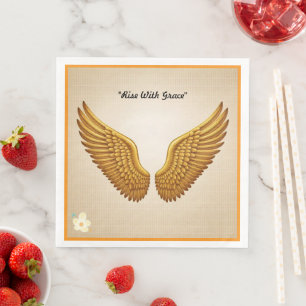 "Wings of Inspiration" Paper Dinner Napkins