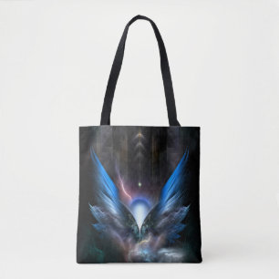 Wings Of Light Print All Over Tote Bag