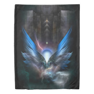 Wings Of Light Twin Size Duvet Cover