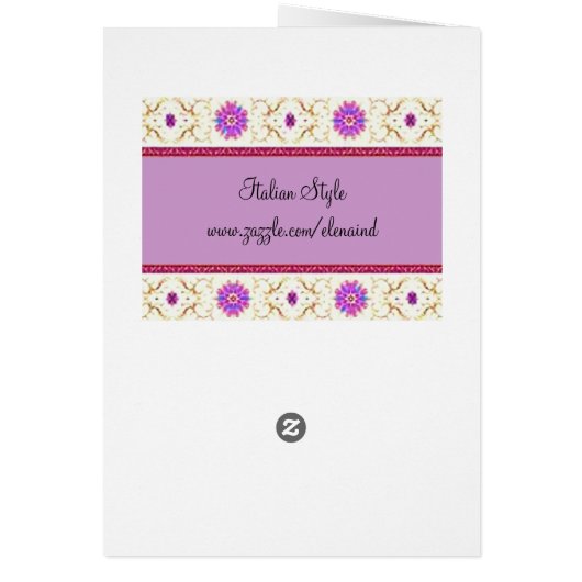 Wings of Love Card (Back)