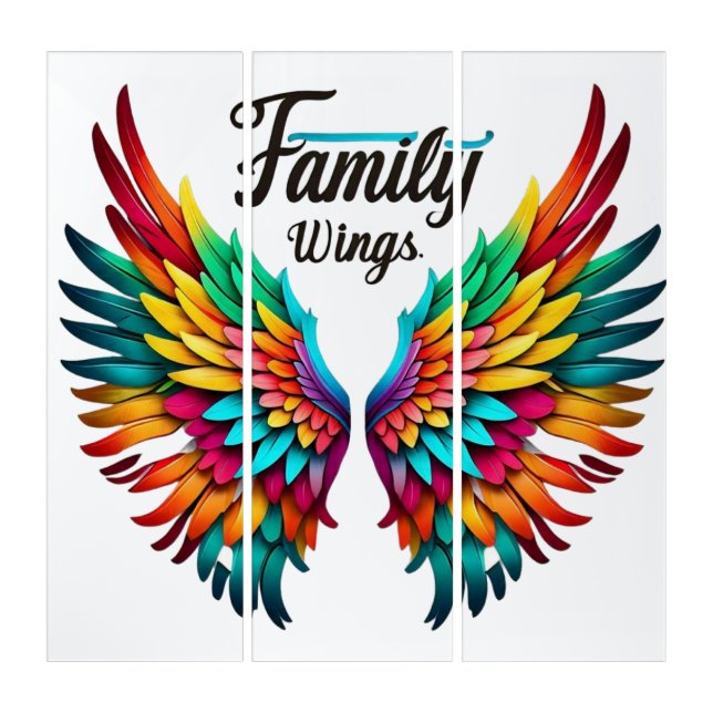 Wings of Love Triptych (Front)