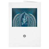 Wings of Peace Abstract Art (Back)