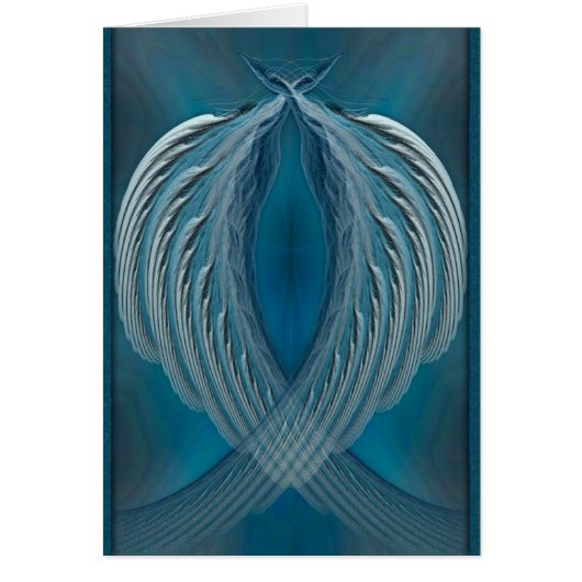 Wings of Peace Abstract Art Cards (Front)