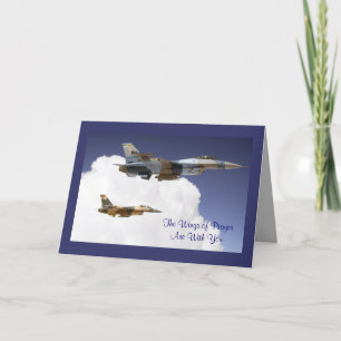 Wings of Prayer Letterpress Thank You Card