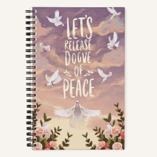 Wings of Serenity Notebook 🕊️🌹