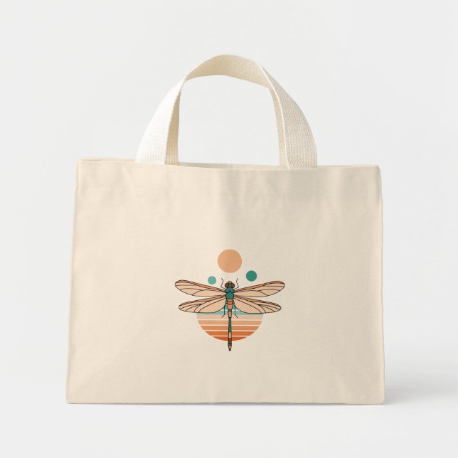 Wings of Sunset Mini Tote Bag (Front)