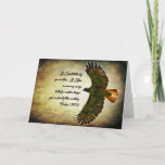 Wings Of The Morning Inspirational Card at Zazzle
