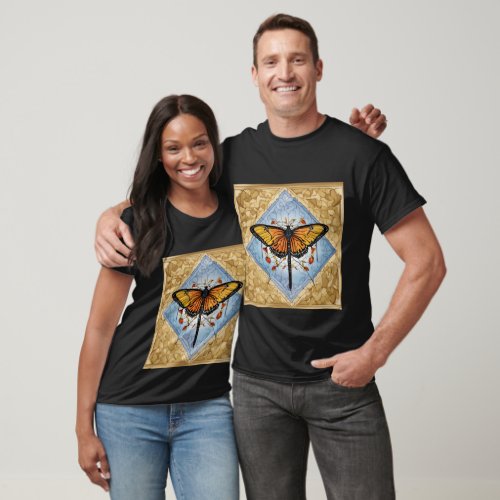 Wings of Tranquility Butterfly_Inspired T_Shirt
