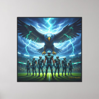 Wings of Victory: The Spirit of Philadelphia Canvas Print