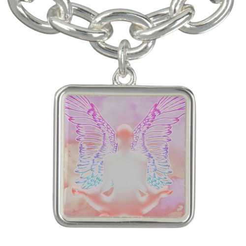 Wings of Wellness Angelic_inspired Healing Space Bracelet