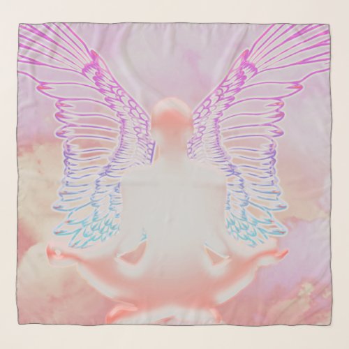 Wings of Wellness Angelic_inspired Healing Space Scarf