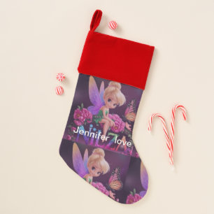 Wings of Wonder: Personalized Christmas Stocking