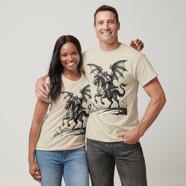 Wings of Wrath and Shadow T-Shirt (Unisex)