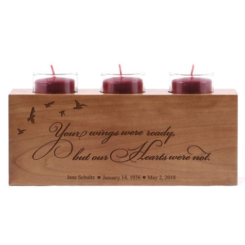 Wings Were Ready Three_Fold Cherry Candle Holder