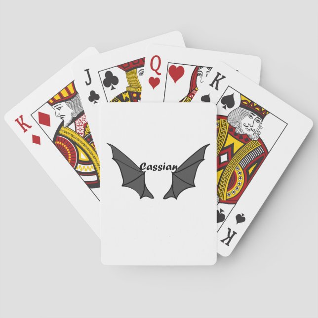 Wingspan - Cassian Poker Cards (Back)