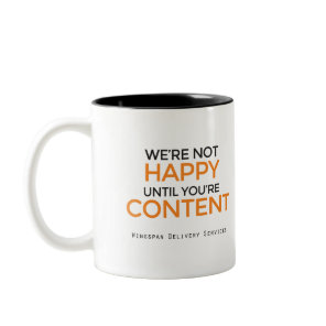 WINGSPAN Delivery Services slogan mug