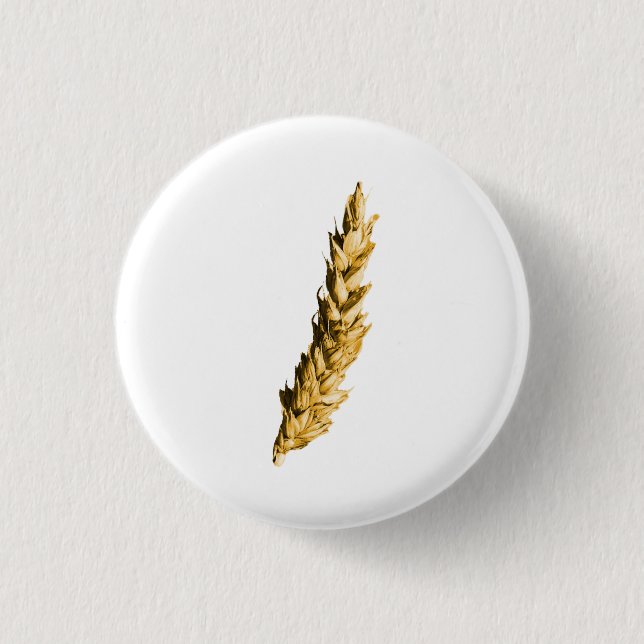 Wingspan Food Token Button - Wheat (Front)