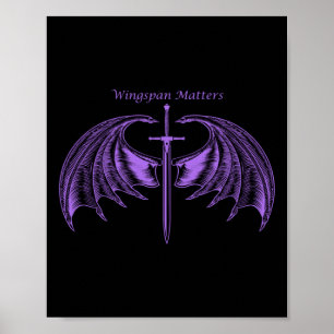 Wingspan S Sticker Poster