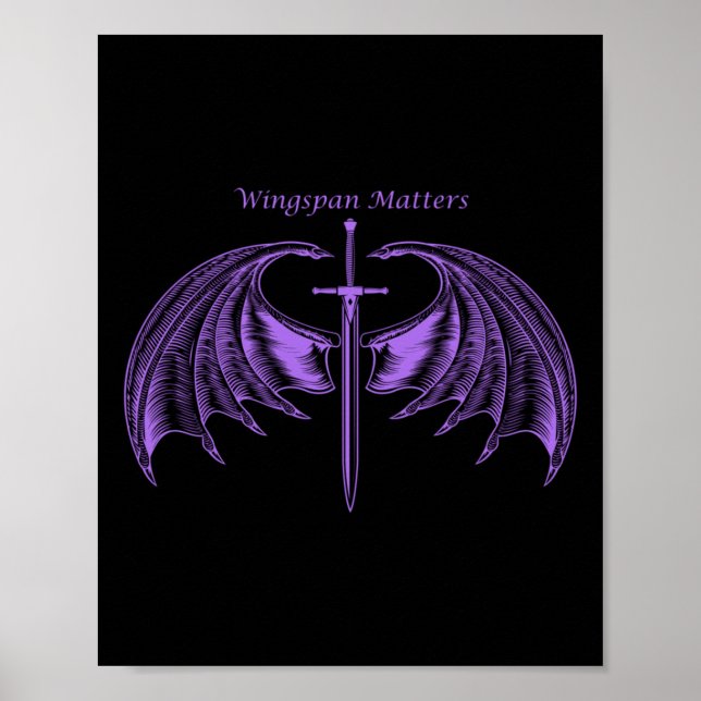 Wingspan S Sticker  Poster (Front)